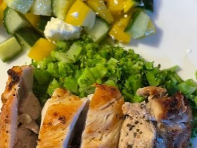 Peri Peri Chicken on Broccoli&nbsp;Rice